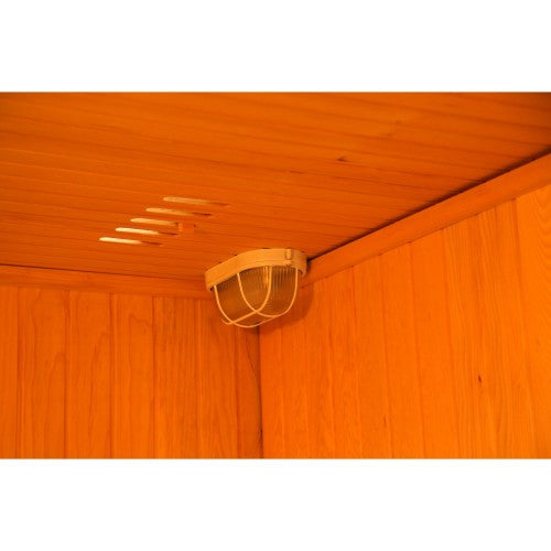 SunRay Southport 3-Person Indoor Traditional Sauna Single Bench