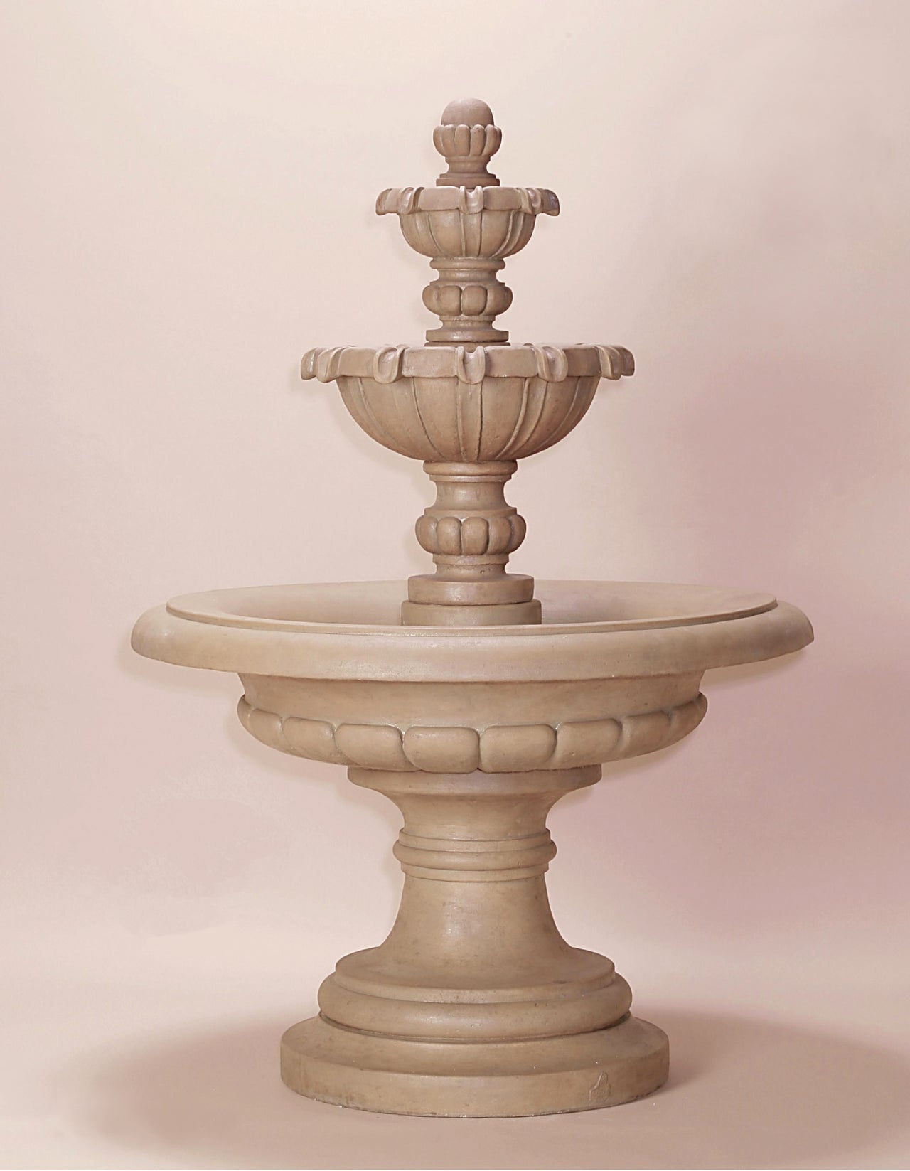 Padova Three Tier Cast Stone Outdoor Garden Fountain – Grandeur in Motion