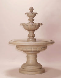 Thumbnail for Padova Three Tier Cast Stone Outdoor Garden Fountain – Grandeur in Motion