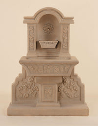 Thumbnail for Uva Wall Cast Stone Outdoor Fountain