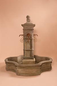 Thumbnail for Aquitaine Outdoor Cast Stone Garden Fountain with 70