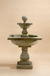 Thumbnail for Solara Outdoor Cast Stone Garden Fountain – 53