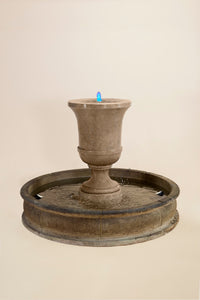 Thumbnail for Fascea Urna Outdoor Cast Stone Garden Fountain – A Modern Classic for Tranquil Elegance