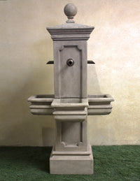 Thumbnail for Columnaris Courtyard Outdoor Cast Stone Garden Fountain for Spouts