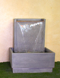 Thumbnail for Lamina Short Wall Fountain – Elegant Waterfall Design for Courtyard or Garden