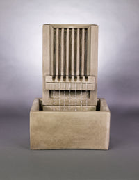 Thumbnail for Brentwood Channel Wall Fountain – Contemporary Outdoor Water Feature