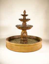 Thumbnail for Arcea Malibu Pond Outdoor Three-Tier Fountain