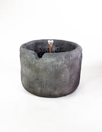 Thumbnail for Rustico Finish Low Bowl Outdoor Fountain with Cascading Waterfall Sound