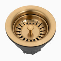 Thumbnail for Houzer 3-1/2 Inches Stainless Steel Basket Strainer