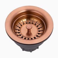 Thumbnail for Houzer 3-1/2 Inches Stainless Steel Basket Strainer