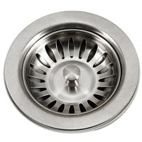 Thumbnail for Houzer 3-1/2 inch Stainless Steel Basket Strainers