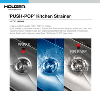Thumbnail for Houzer Stainless Steel 3-1/2