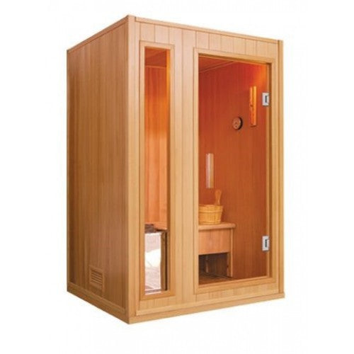 SunRay Baldwin 2-Person Indoor Traditional Sauna Harvia Heater
