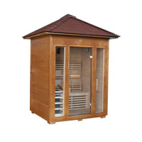 Thumbnail for SunRay Waverly 3-Person Outdoor Traditional Sauna