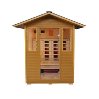 Thumbnail for SunRay Grandby 3-Person Outdoor Infrared Sauna