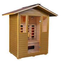 Thumbnail for SunRay Grandby 3-Person Outdoor Infrared Sauna