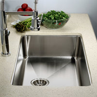 Thumbnail for Houzer Nouvelle 23 inch Stainless Steel Undermount Single Bowl Kitchen Sink, Nested 20-Pack