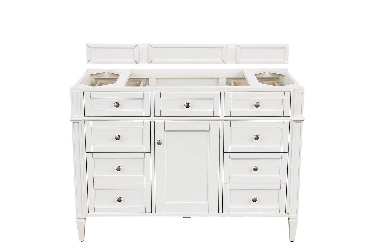 Brittany 48" Single Vanity in Bright White