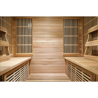 Thumbnail for SunRay Roslyn 4-Person Indoor Infrared Cedar Sauna