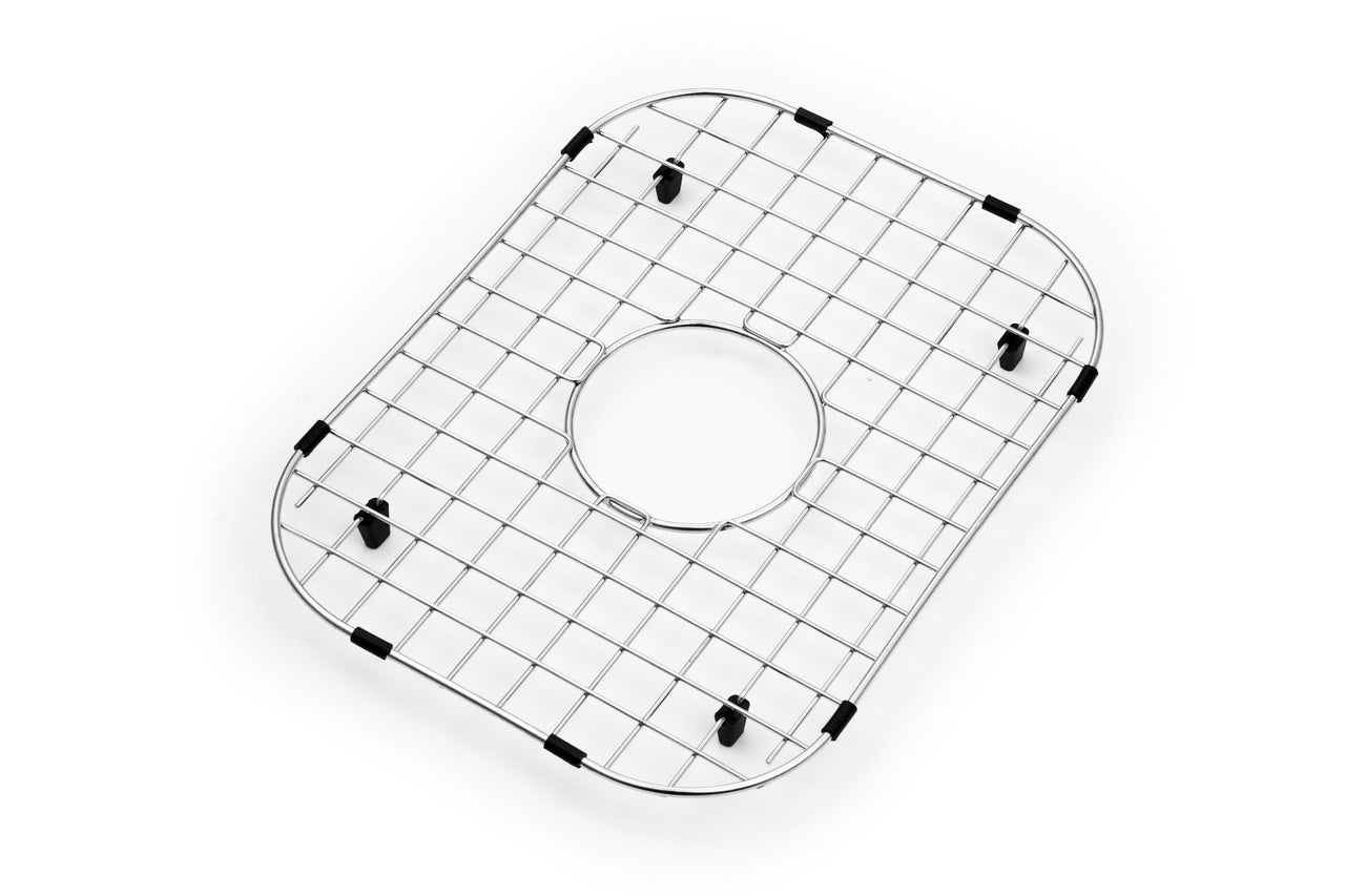 Houzer Wirecraft Stainless Steel Bottom Sink Grid – 12" x 15-3/4" x 1" – Fits EC-3208, ISL-3322, MEC-3220, MGD-3120, MGT-4120, PGT-4322, STE-2300