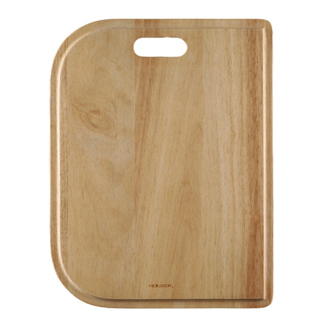 Houzer CB-2500 Endura Hardwood Cutting Board – 13.12" x 17" – Reversible Board for Wide Sink Compatibility