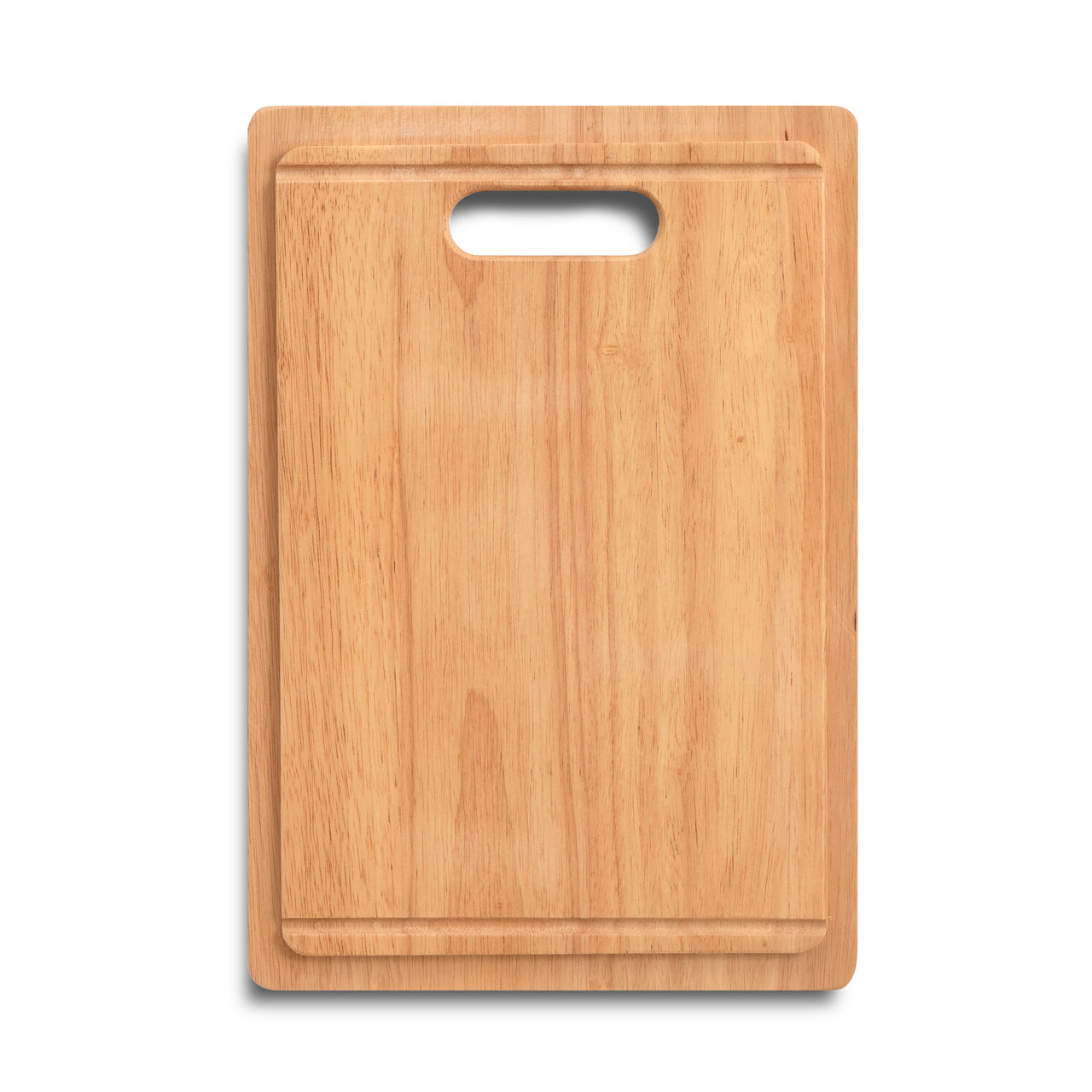Houzer CB-4600 Rubberwood Cutting Board – 17 3/16" x 11 13/16" – Reversible Design for Undermount & Top Mount Sinks