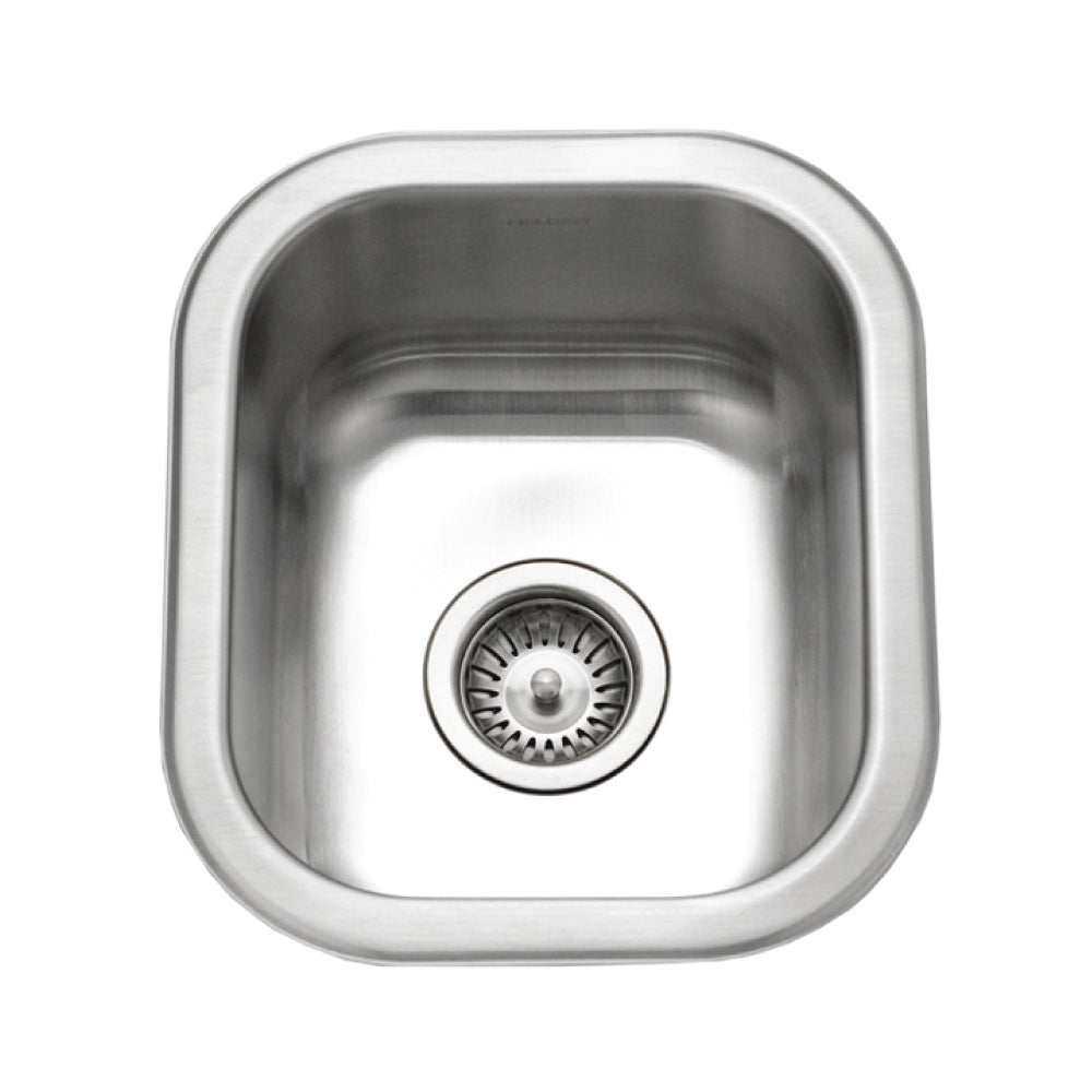 Houzer Club 13 inch Stainless Steel Undermount Bar and Prep Sink, Nested 5-Pack