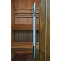 Thumbnail for SunRay Charleston 4-Person Indoor Traditional Sauna Double Bench with 6kW Harvia Heater