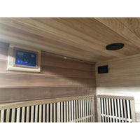 Thumbnail for SunRay Roslyn 4-Person Indoor Infrared Cedar Sauna