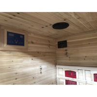 Thumbnail for SunRay Burlington 2-Person Outdoor Infrared Sauna