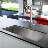 Thumbnail for Houzer Nouvelle 31 inch Stainless Steel Undermount Single Bowl Kitchen Sink, Nested 20-Pack