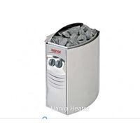 Thumbnail for SunRay Tiburon 4-Person Indoor Traditional Sauna Double Bench with 6kW Harvia Heater