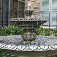 Thumbnail for Richmond Hill Tiered Cast Stone Fountain – Alpine Stone Finish