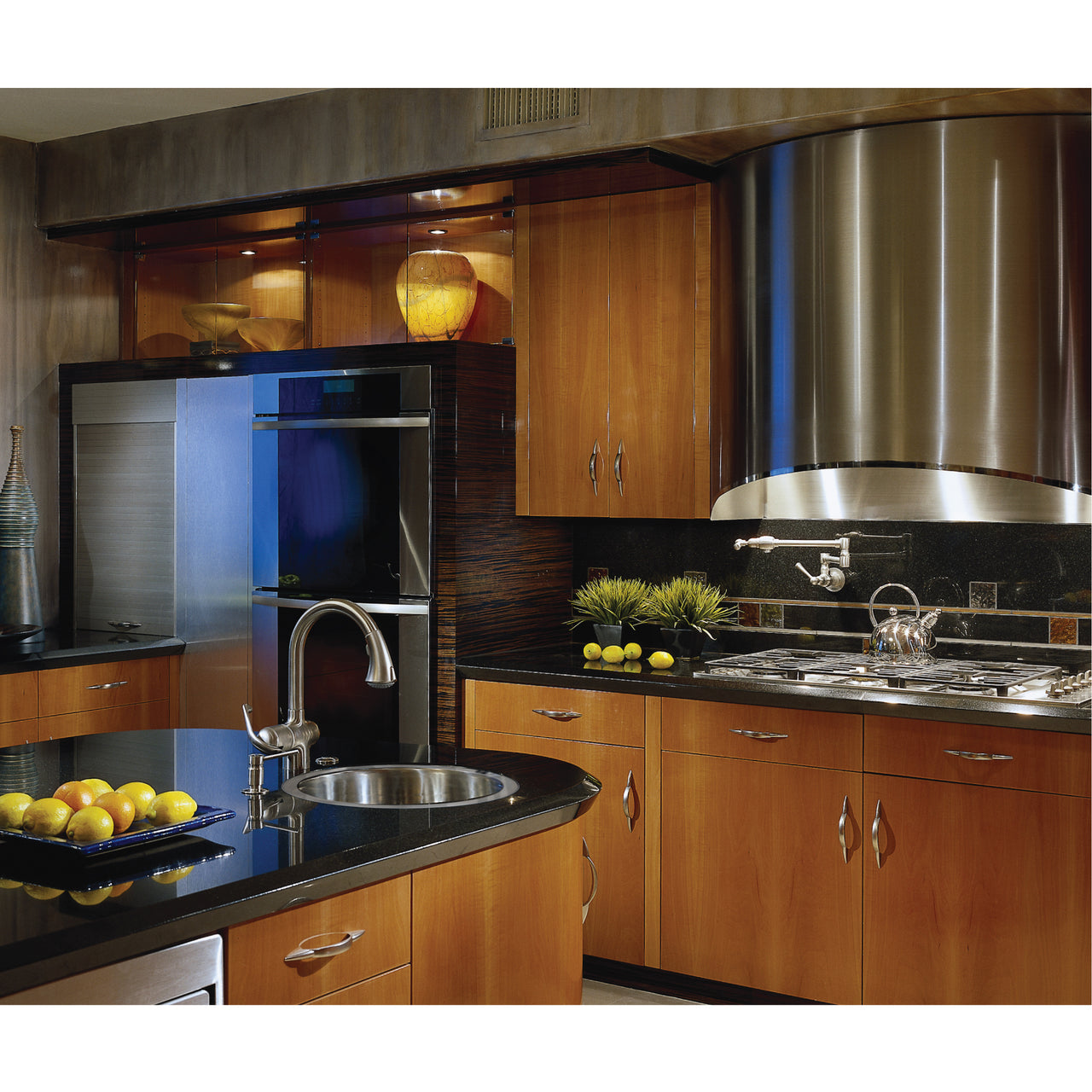 Houzer Hospitality 18 inch Stainless Steel Drop-in Topmount Round Bar and Prep Sink