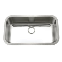 Thumbnail for Houzer Eston Stainless Steel Undermount Single Bowl Kitchen Sink