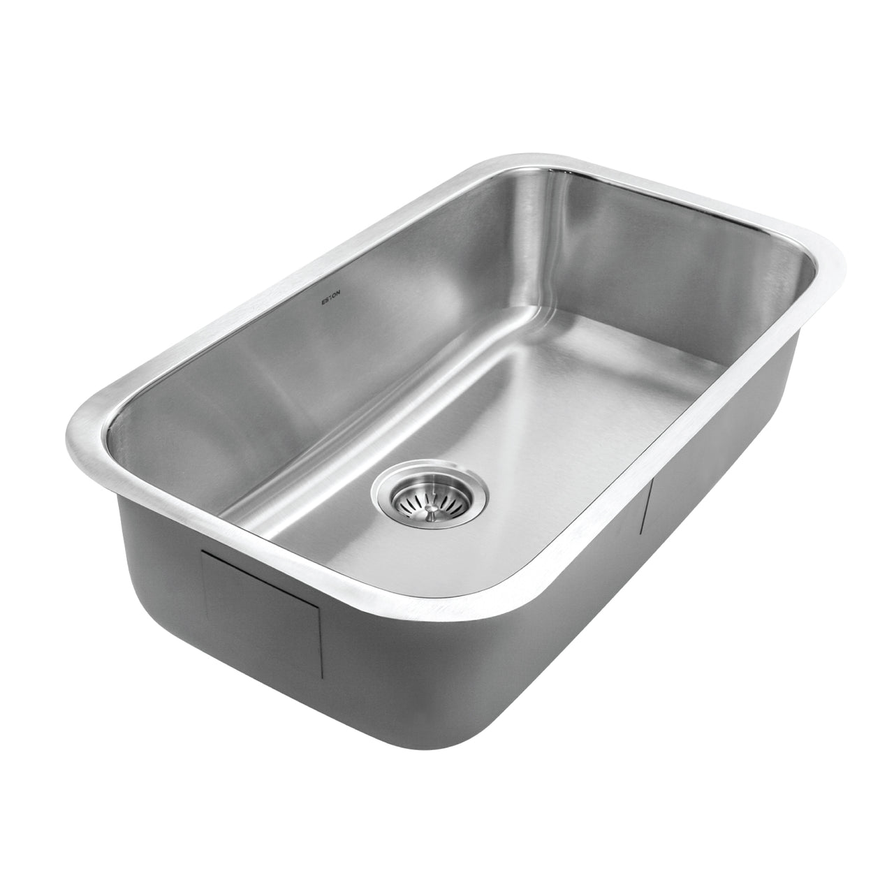 Houzer Eston Stainless Steel Undermount Single Bowl Kitchen Sink