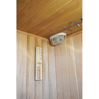 Thumbnail for SunRay Charleston 4-Person Indoor Traditional Sauna Double Bench with 6kW Harvia Heater