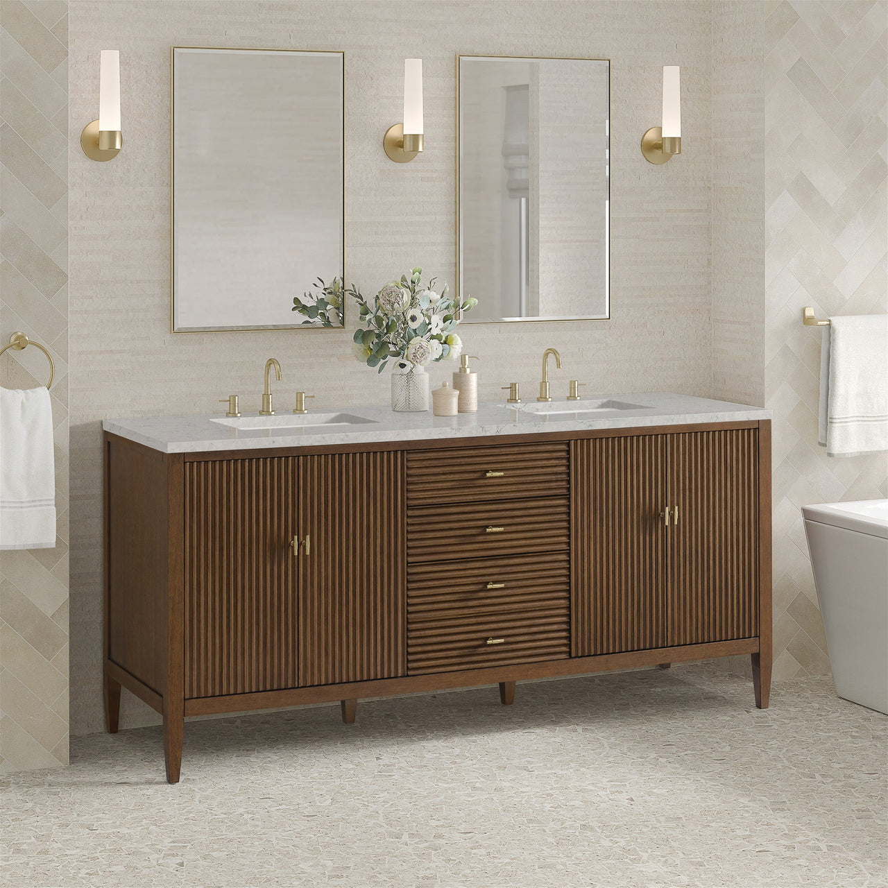 James Martin 72" Myrrin Double Vanity