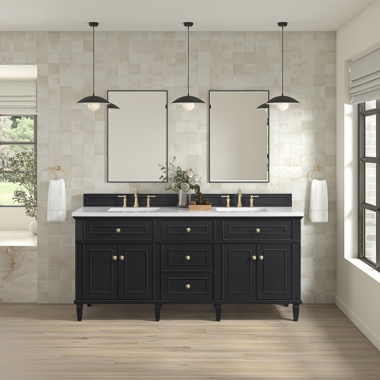 James Martin 72" Lorelai Double Vanity