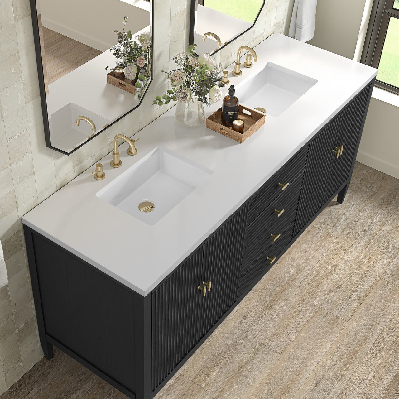 James Martin 72" Myrrin Double Vanity