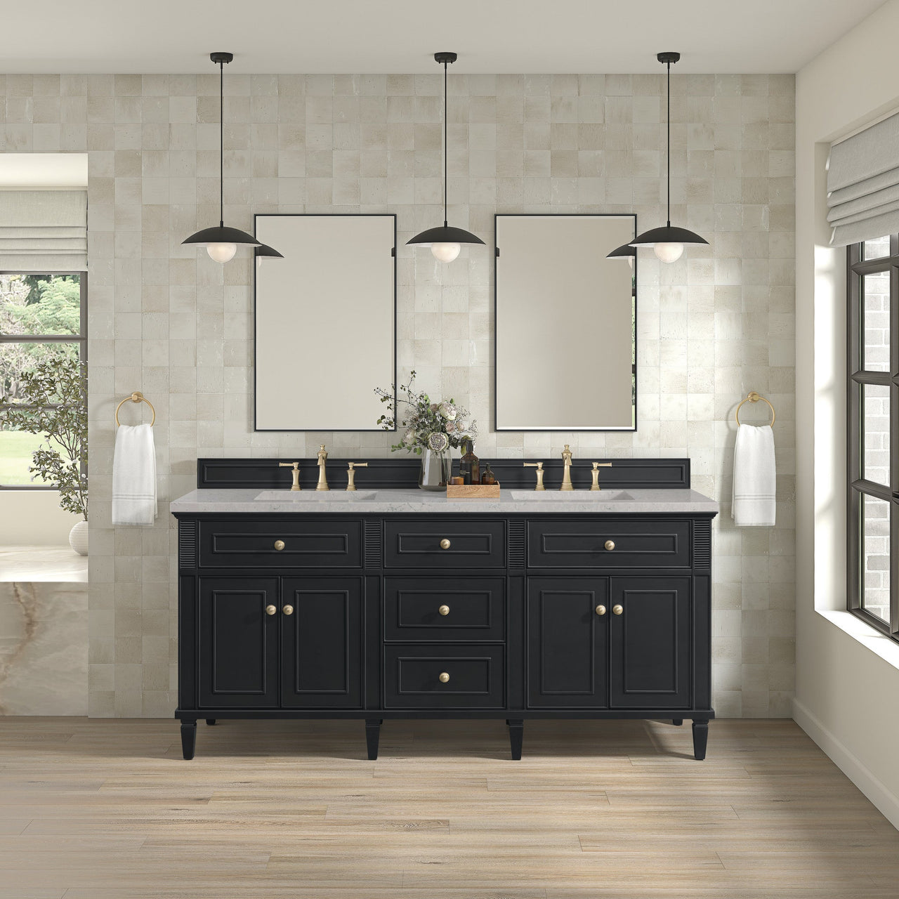 James Martin 72" Lorelai Double Vanity