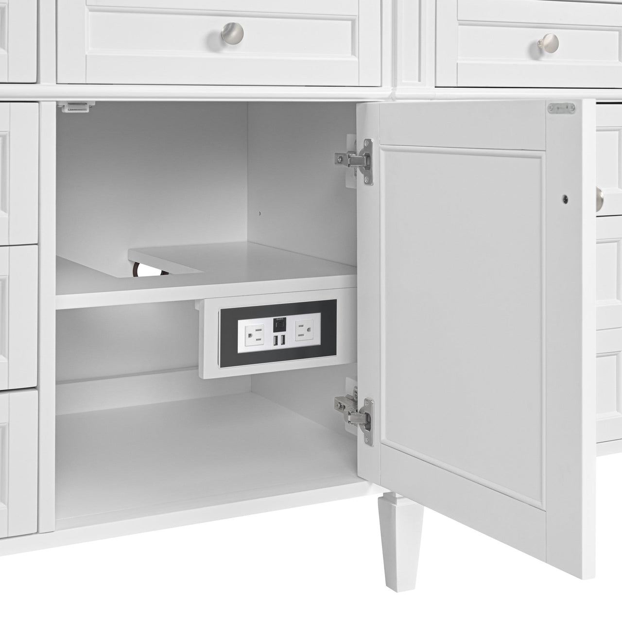 James Martin Brittany 84" Double Vanity - Luxe Bathroom Vanities