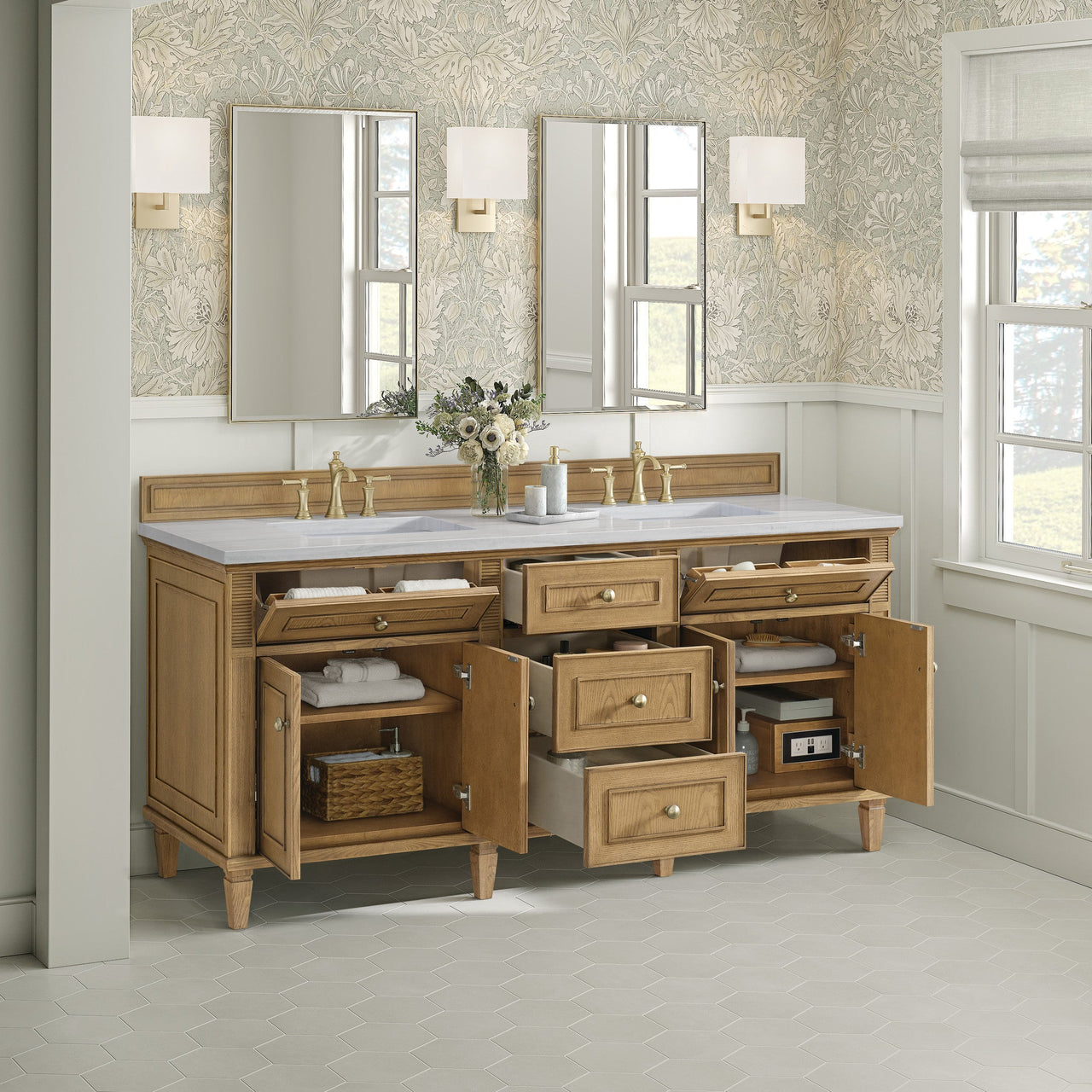 James Martin 72" Lorelai Double Vanity