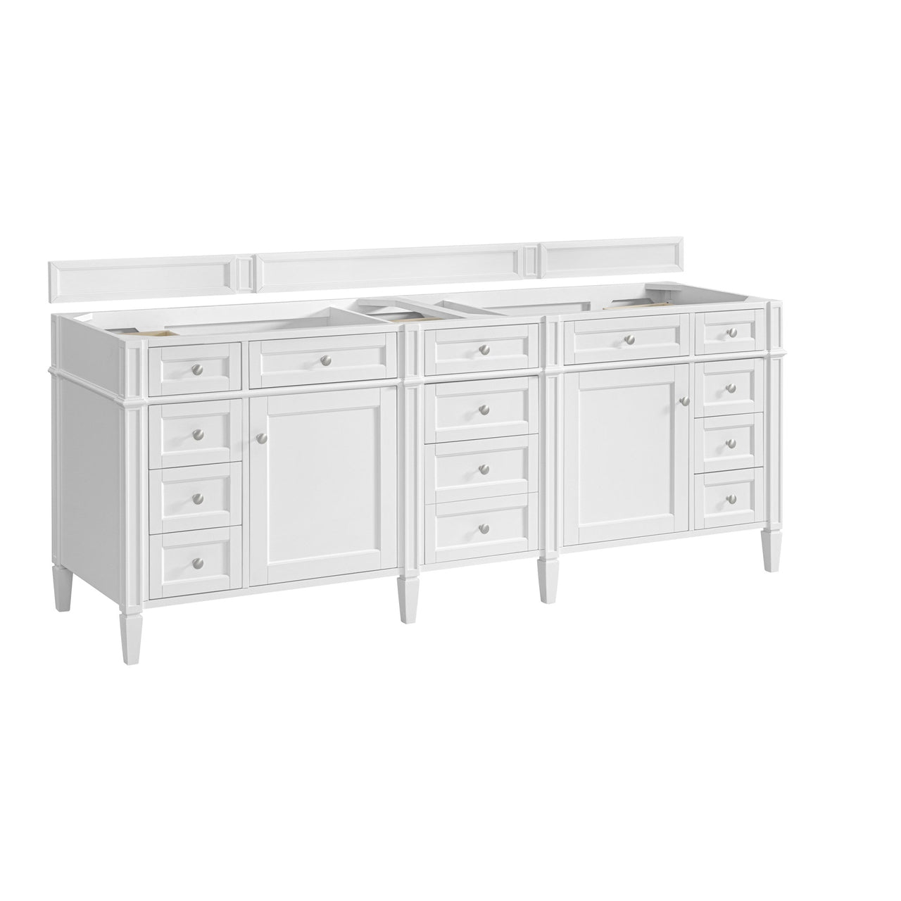 James Martin Brittany 84" Double Vanity - Luxe Bathroom Vanities