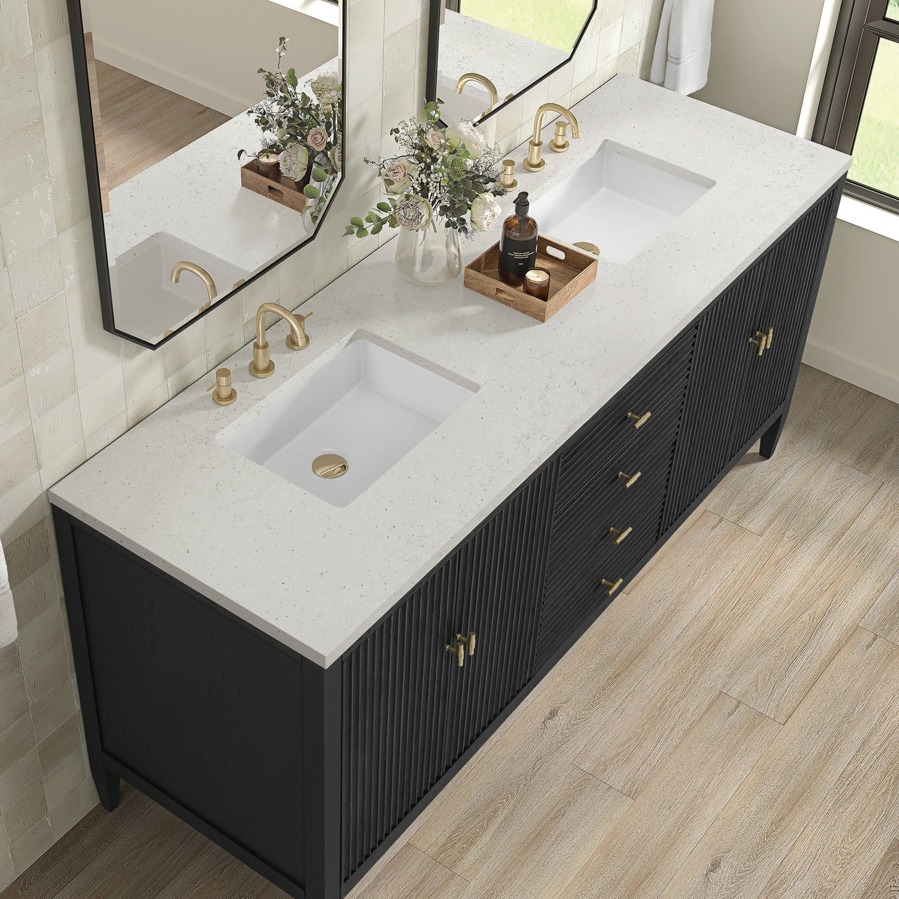 James Martin 72" Myrrin Double Vanity