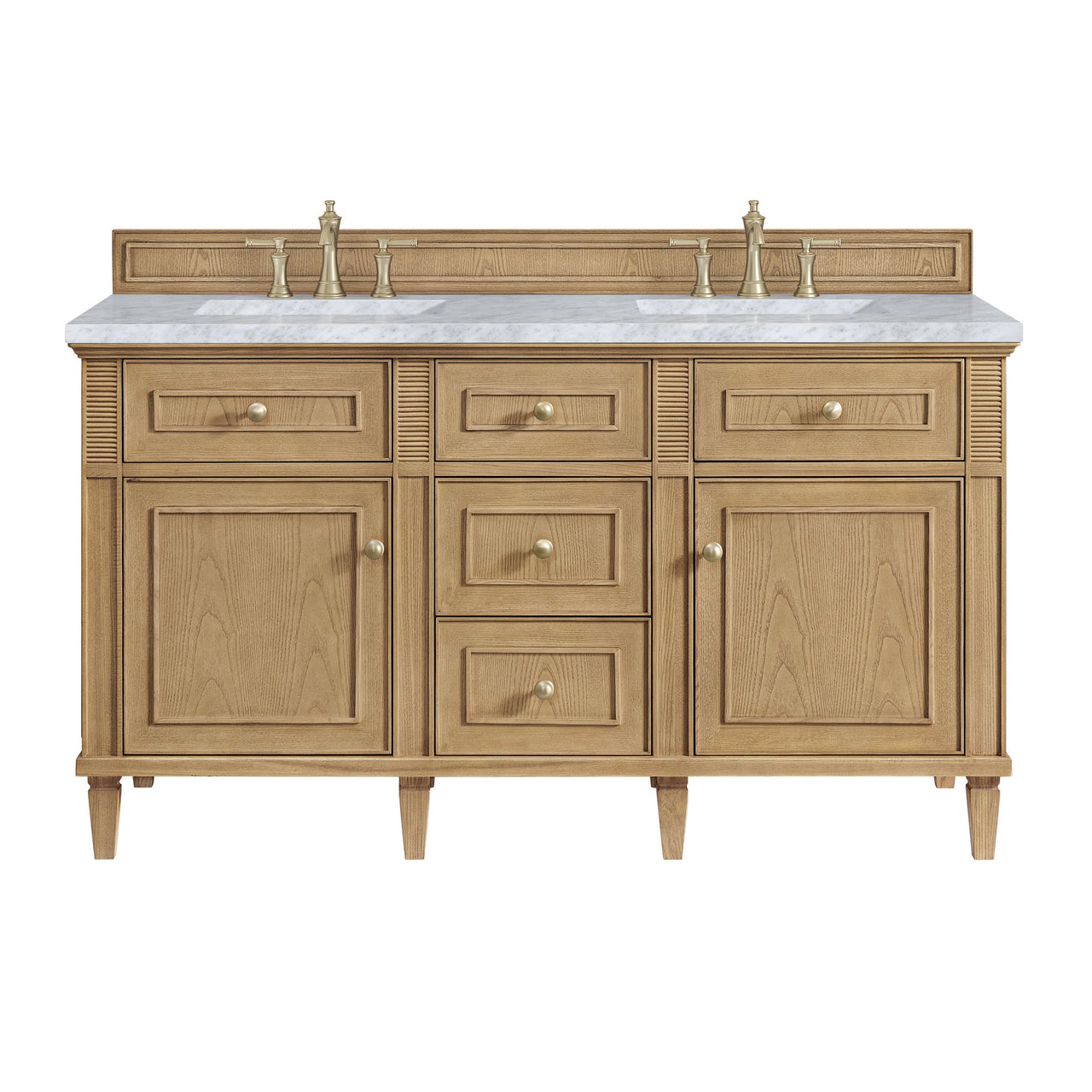 James Martin 60" Lorelai Double Vanity - Luxe Bathroom Vanities