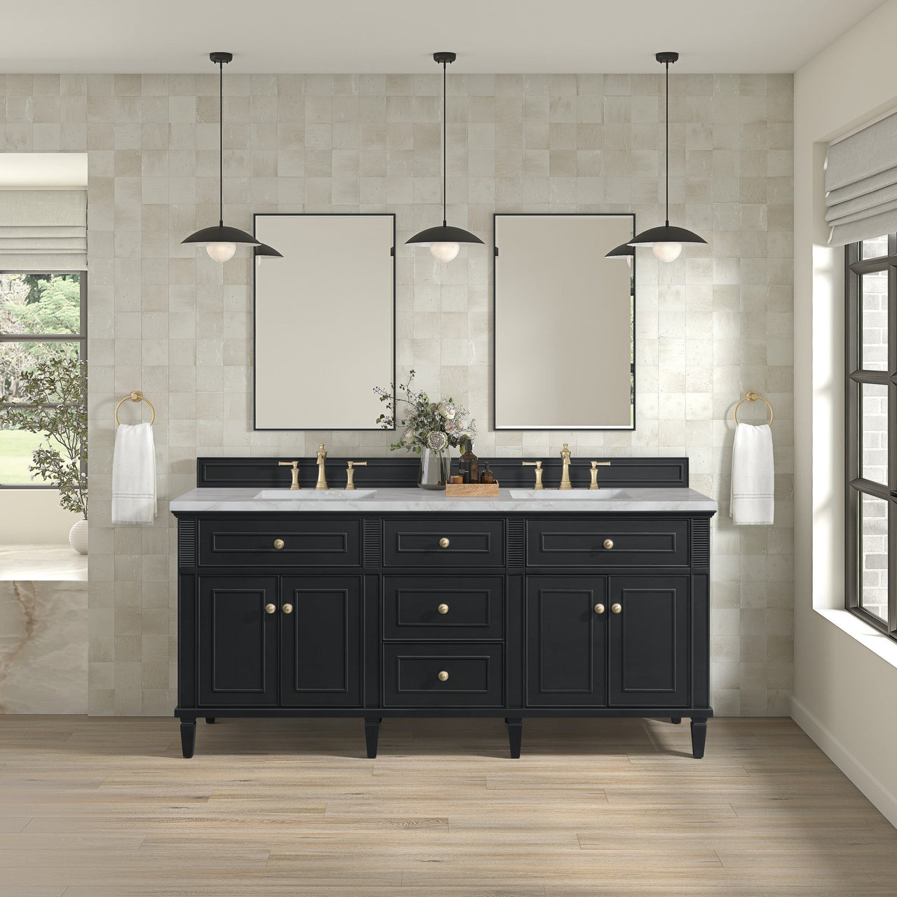 James Martin 72" Lorelai Double Vanity