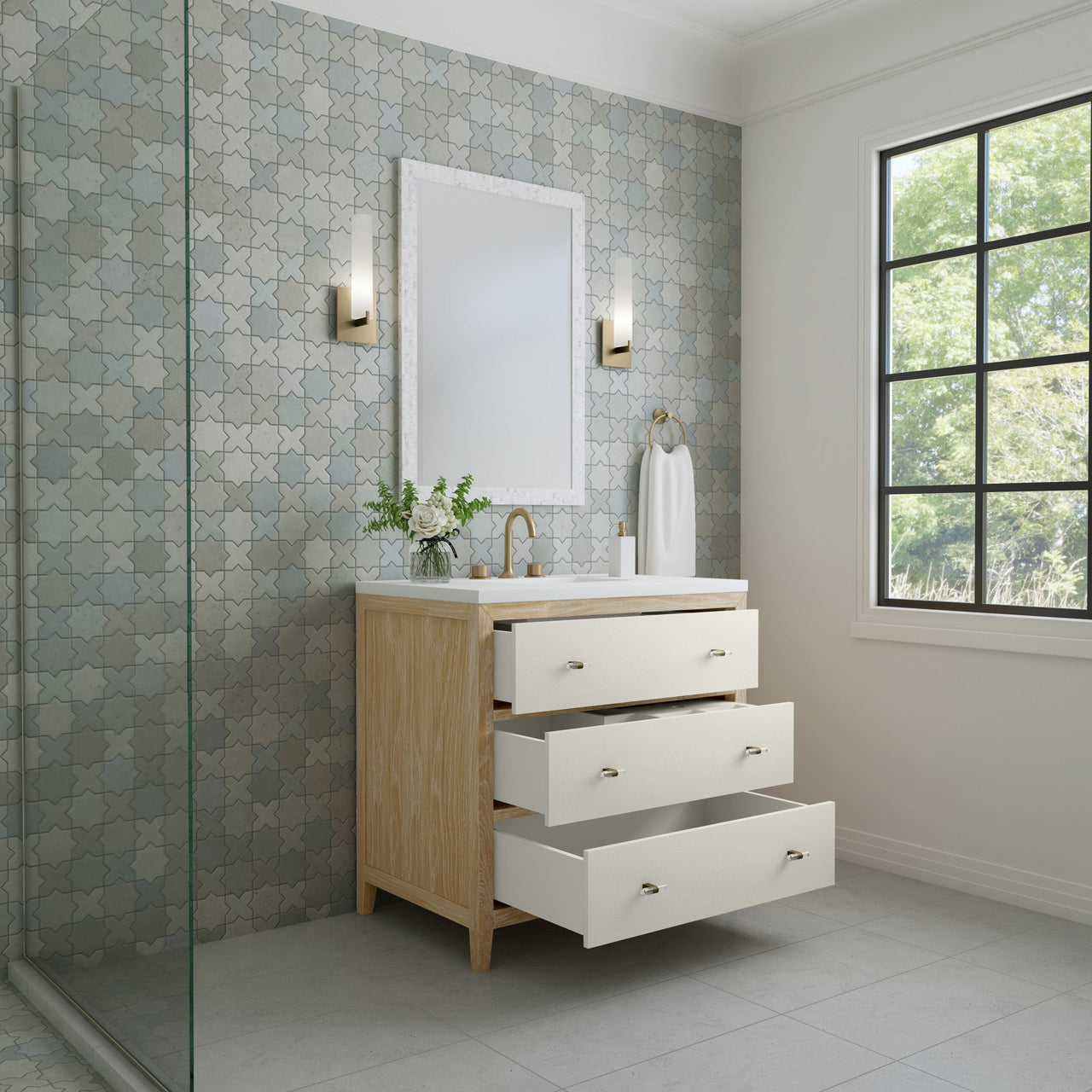 James Martin 36" Celeste Single Vanity - Luxe Bathroom Vanities
