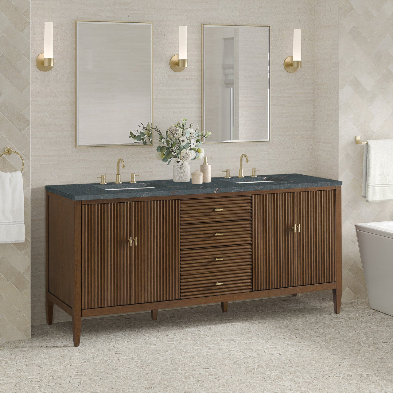 James Martin 72" Myrrin Double Vanity