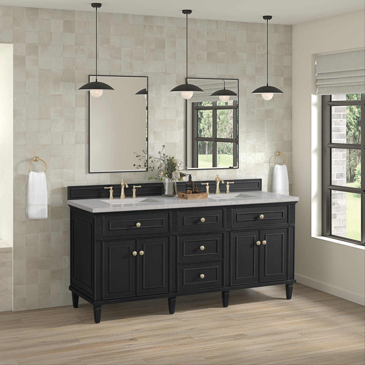 James Martin 72" Lorelai Double Vanity